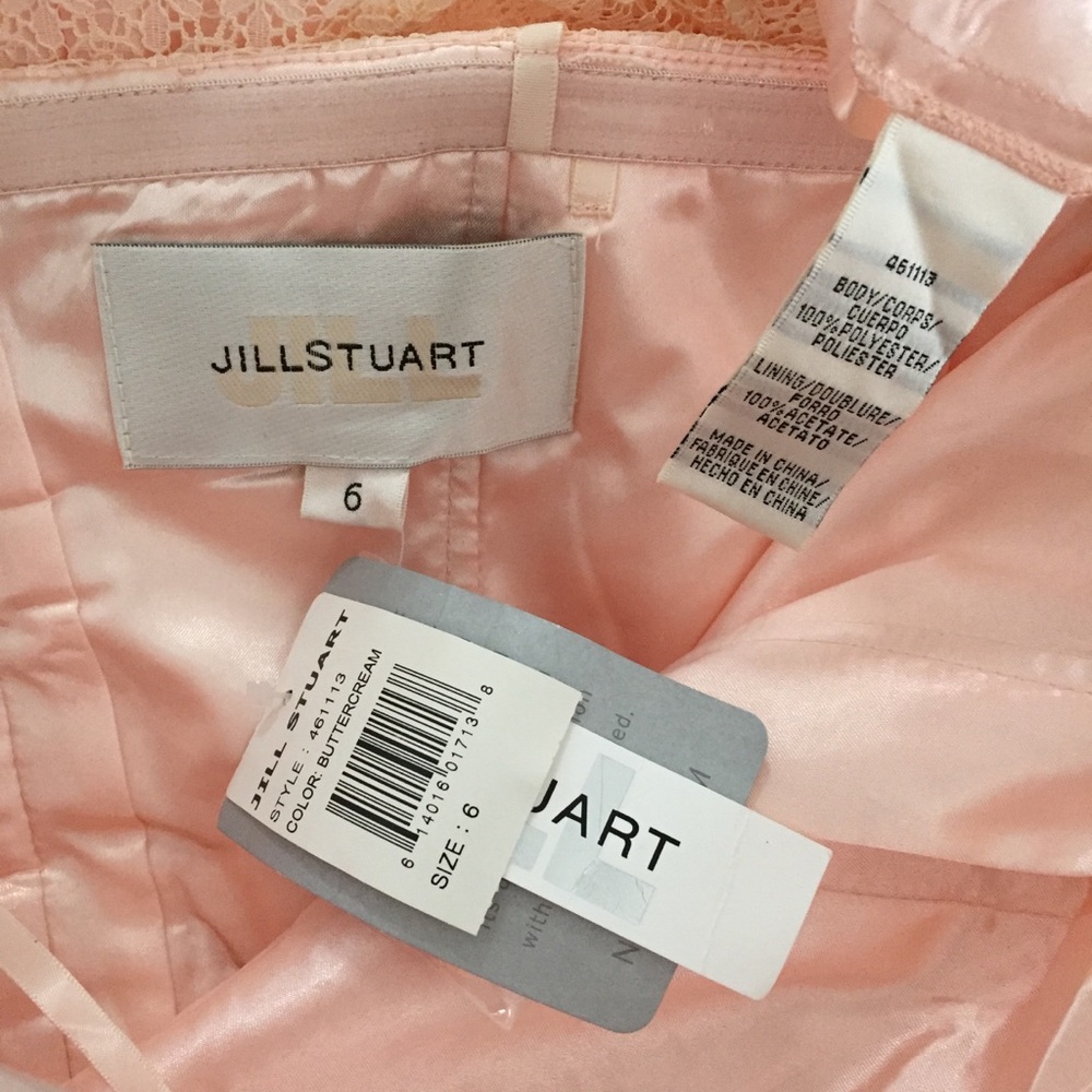 Jill Stuart pink lace maxi dress - Picture 8 of 8